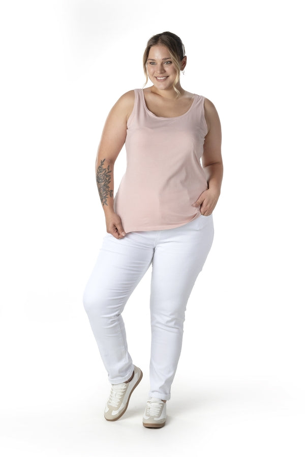 Büyük Beden Sıfır Kol Basic Atlet 1097164 Vervegrand