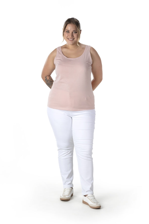 Büyük Beden Sıfır Kol Basic Atlet 1097164 Vervegrand