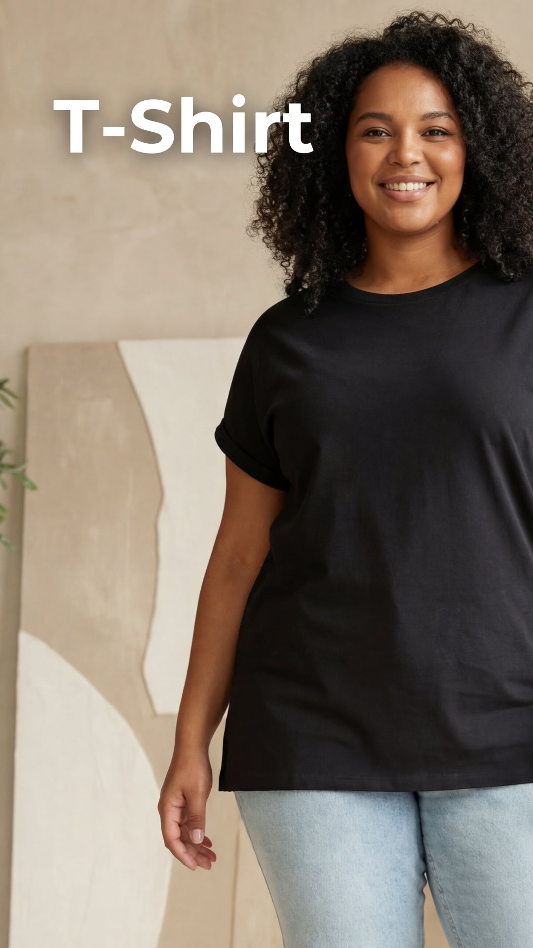 Büyük Beden T-Shirt - Vervegrand