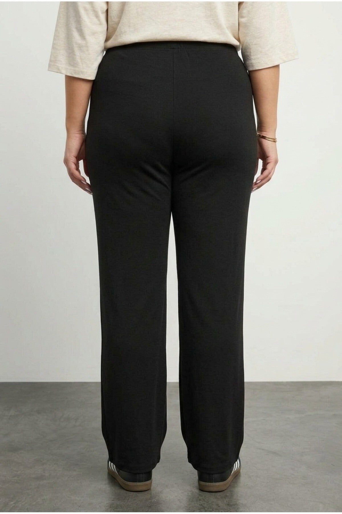 Geniş Paça Esnek Yoga Pantolonu