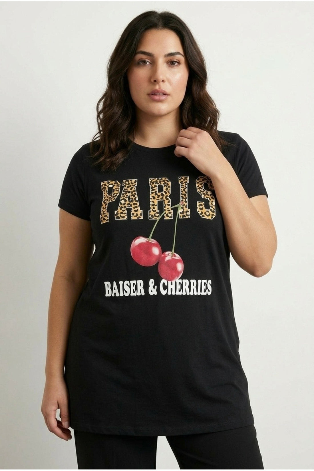 Crew Neck Short Sleeve Printed T-shirt 304176