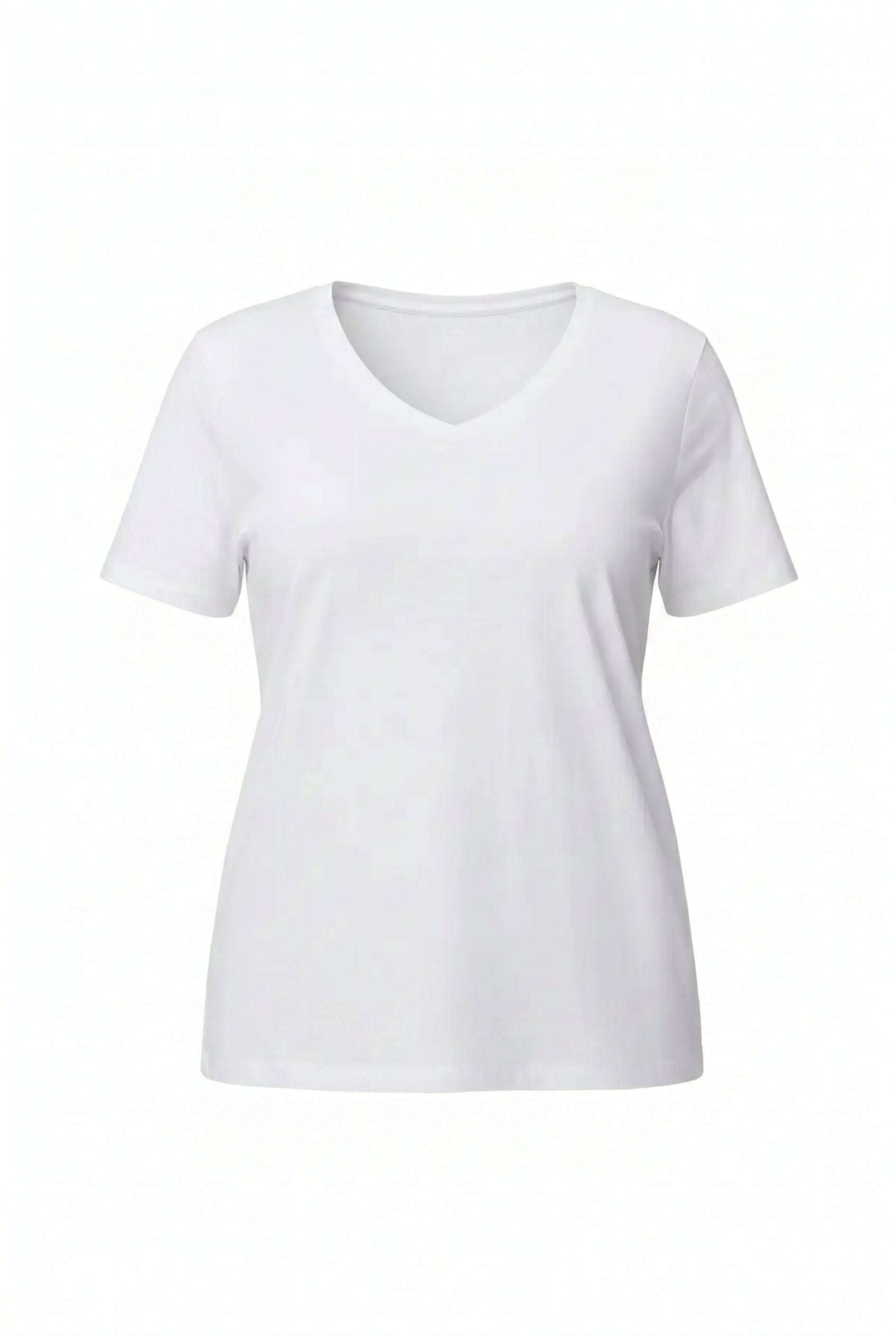 V Yaka Basic Tshırt